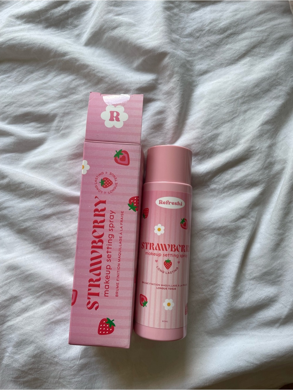 Strawberry Makeup Setting Spray - Pink